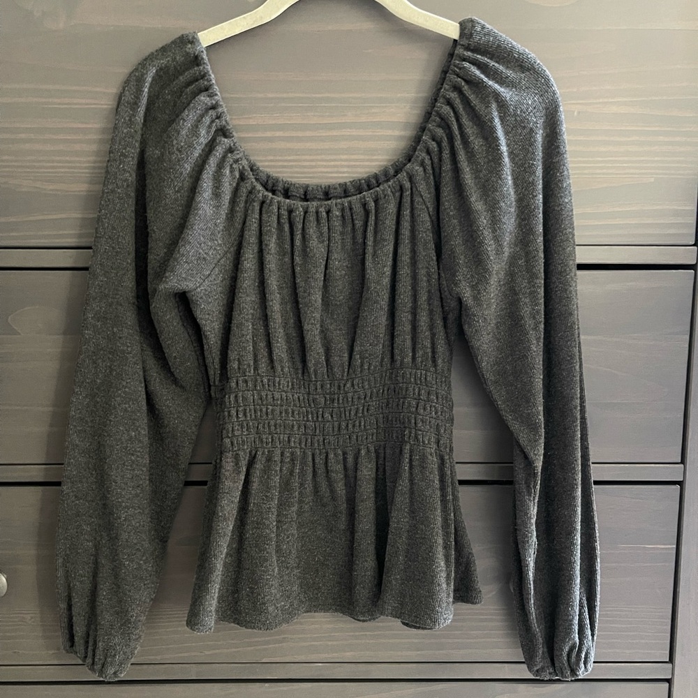 Madewell Peplum Top